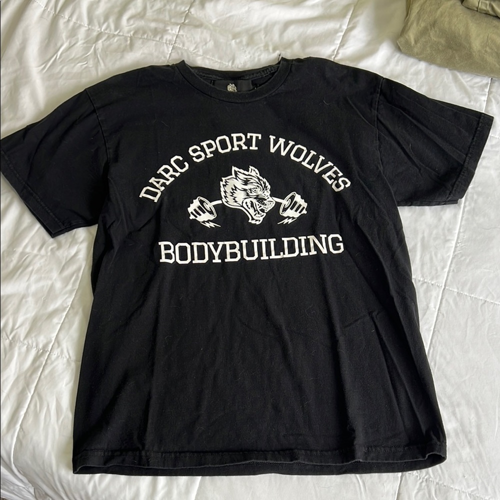 Darc Sport Black Bodybuilding T-Shirt